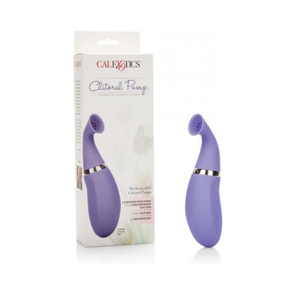 Clitoral Pump Rechargeable - Purple