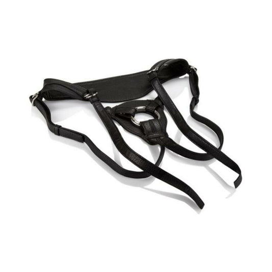 Her Royal Harness The Queen Black Strap On