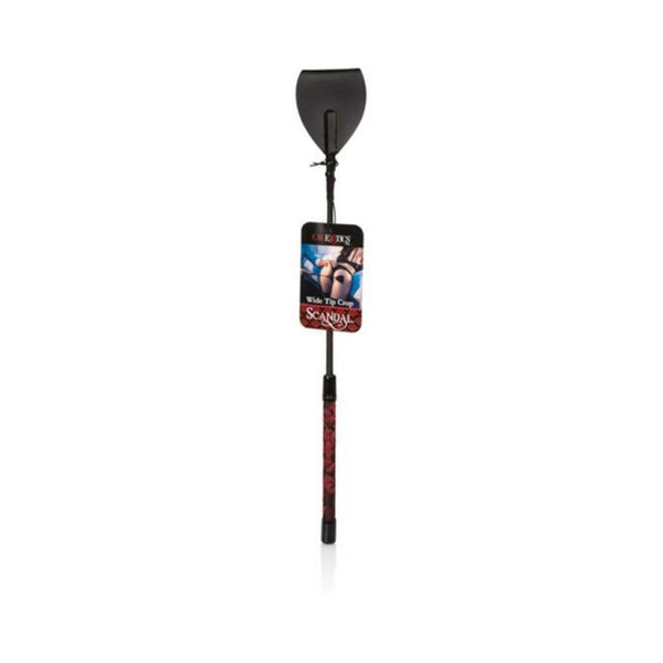 Scandal Wide Tip Crop Black 17.75 inches