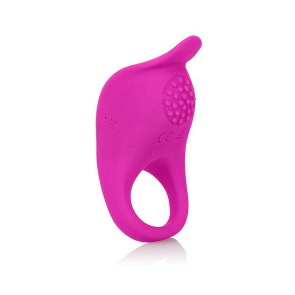 Teasing  Enhancer Ring Silicone Rechargeable Pink
