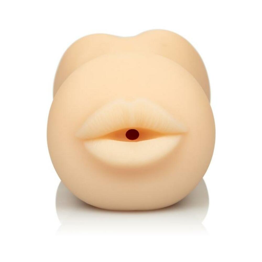 Stroke It Mouth Ass Dual Ended Beige Stroker