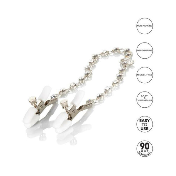 Nipple Play Crystal Chain Nipple Clamps