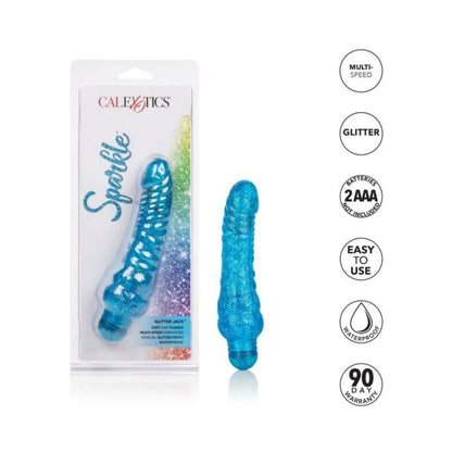 Sparkle Glitter Jack Blue Vibrator