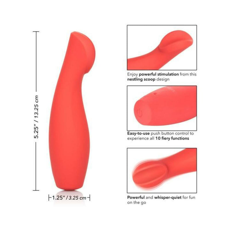 Red Hots Ignite Clitoral Flickering Massager