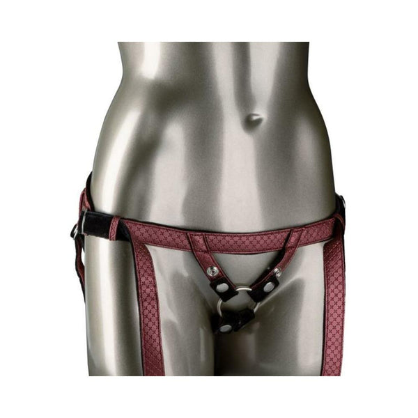 Her Royal Harness The Regal Duchess O/S Red