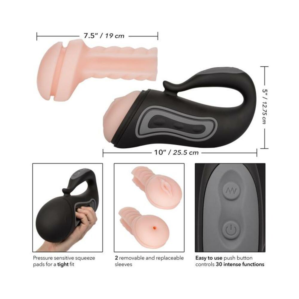 Optimum Grip N Stroke Vibrating Stroker