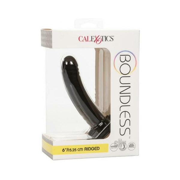 Boundless 6" Ridged - Black