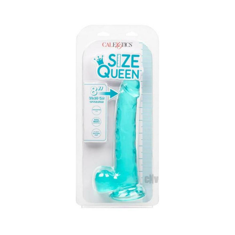 Size Queen 8in Blue