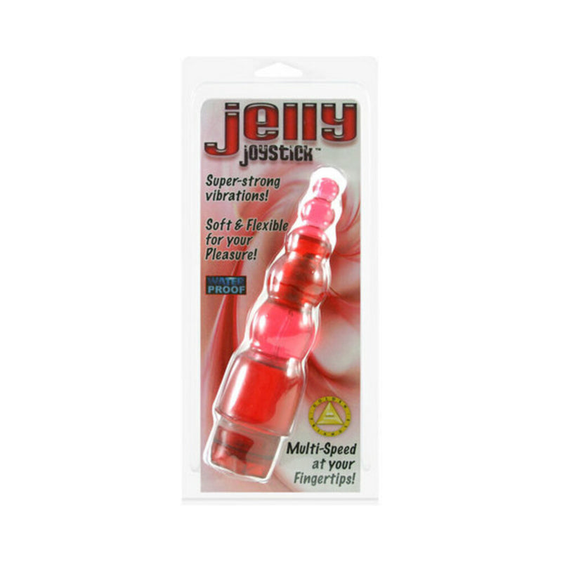 Jelly Joystick Red Vibrator