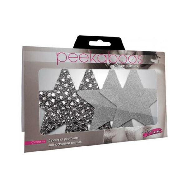 Dark Angel Stars - Silver Pack of 2