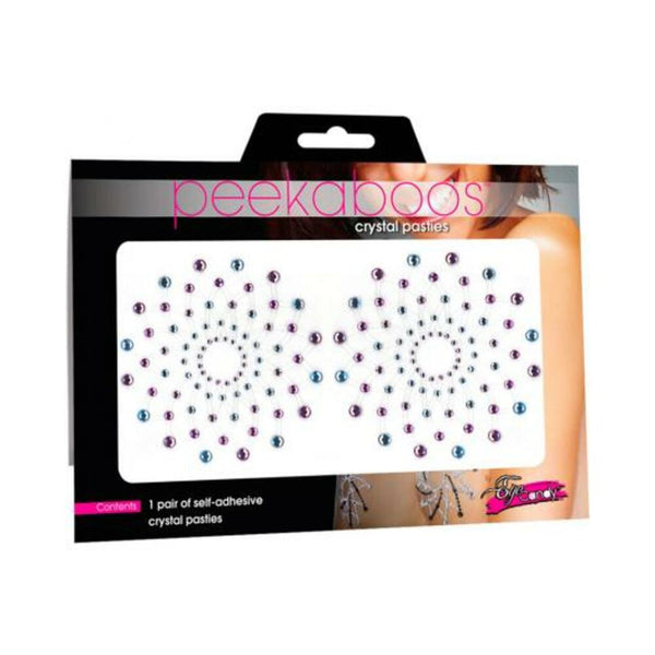 Crystal Mosaic Blue/Purple Pasties