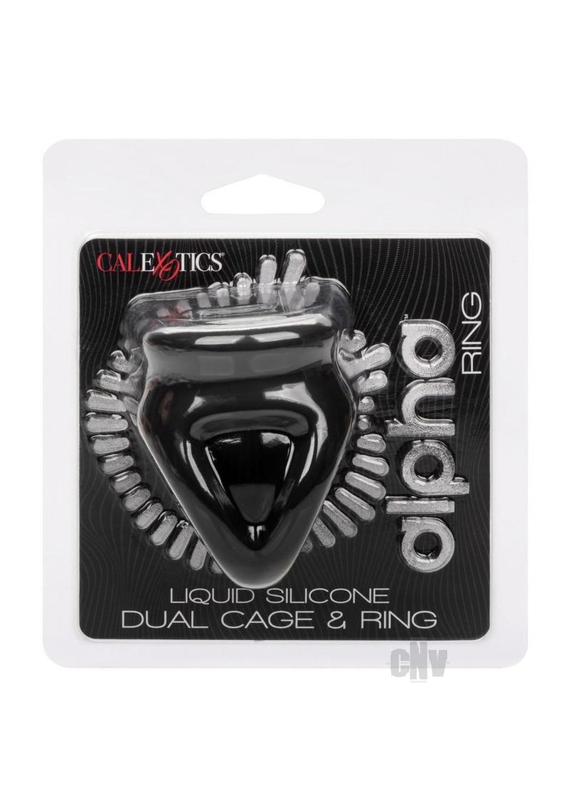Alpha Liquid Silicone Dual Cage Ring