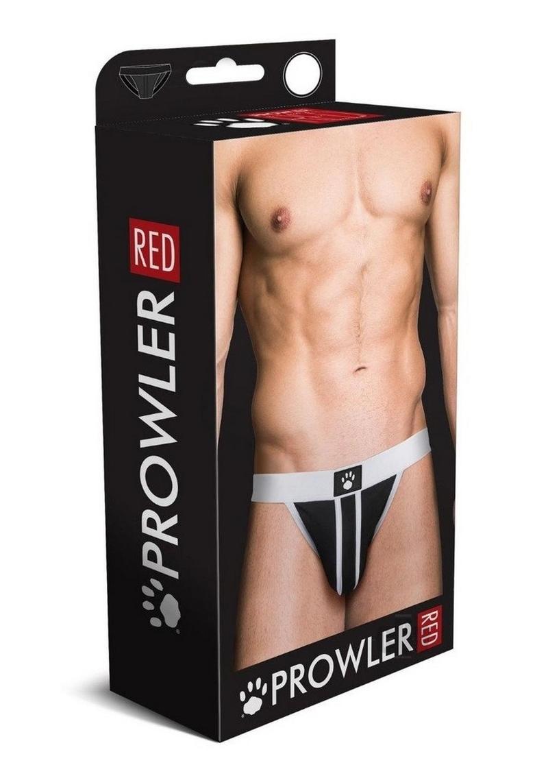 Prowler Red Ass Less Jock Wht Lg
