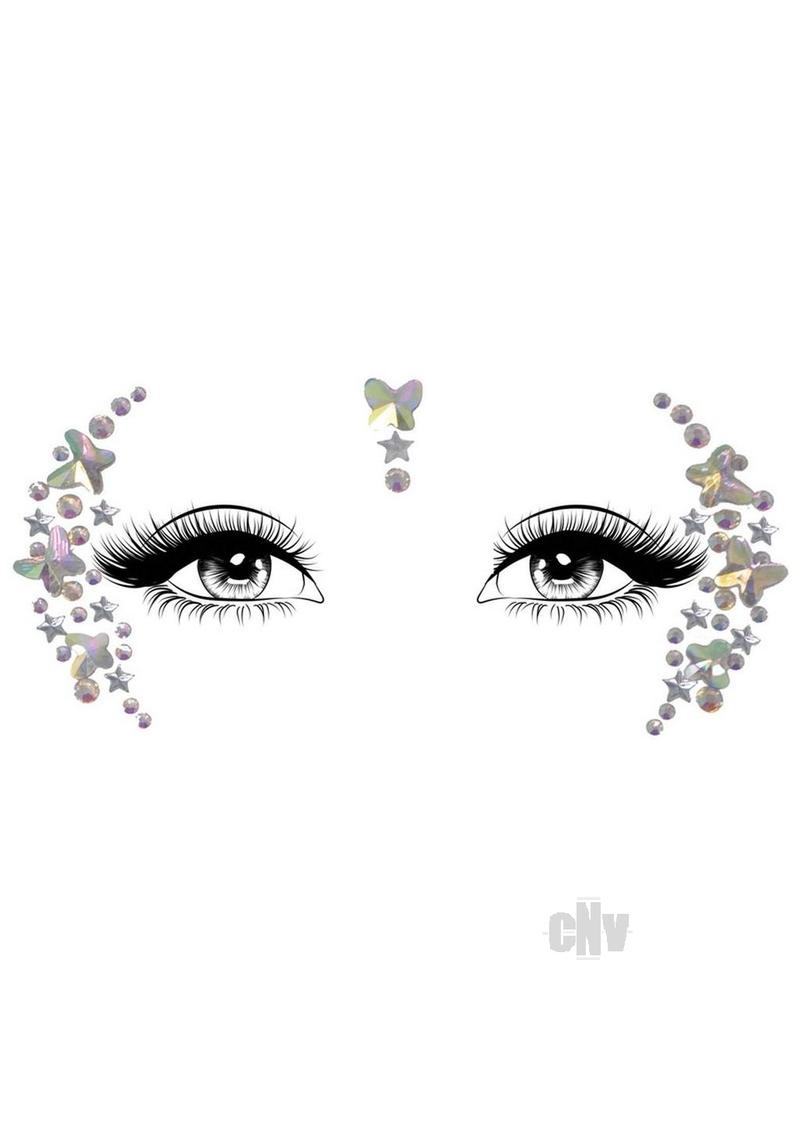 Elera Face Jewels Sticker Os Clr