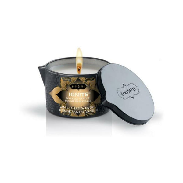 Kama Sutra Massage Candle Vanilla Sandalwood 6oz
