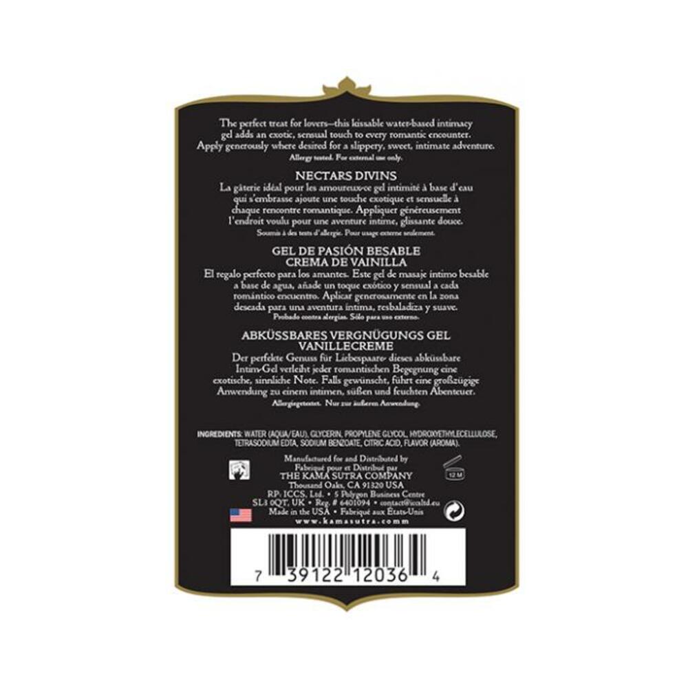 Kama Sutra Divine Nectars Vanilla Creme 5oz