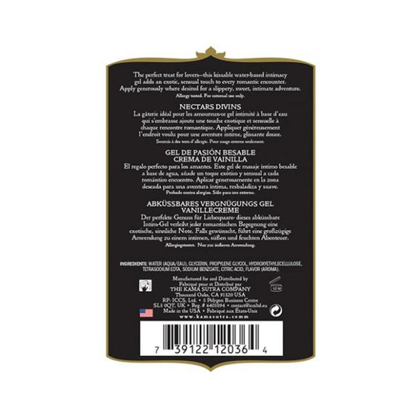 Kama Sutra Divine Nectars Vanilla Creme 5oz