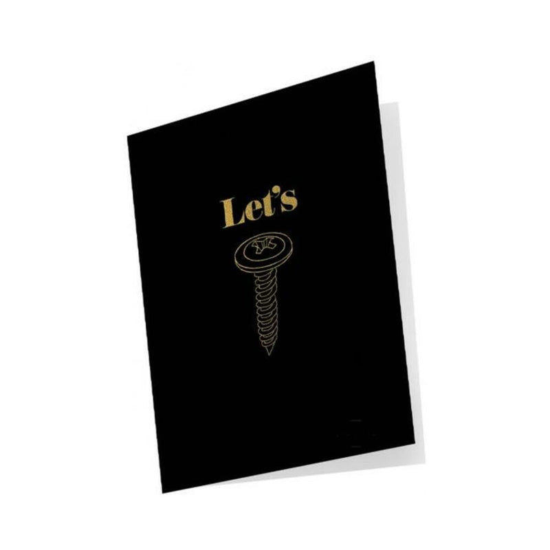 Kama Sutra Naughty Notes Greeting Cards - Let's Screw