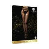 Celebrate Suspender Pantyhose OS  Black