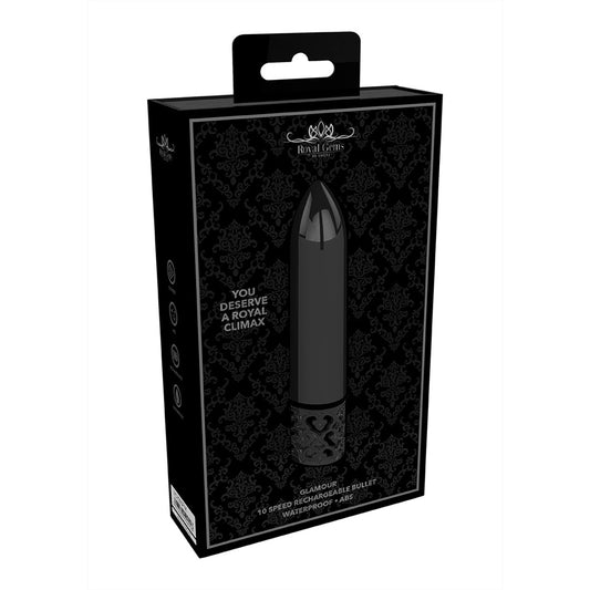 Royal Gems Glamour Rechargeable Abs Bullet Gunmetal