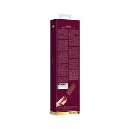 Ouch Halo Paddle Burgundy