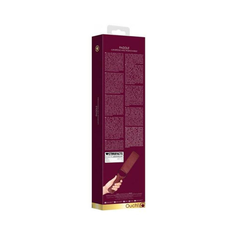 Ouch Halo Paddle Burgundy