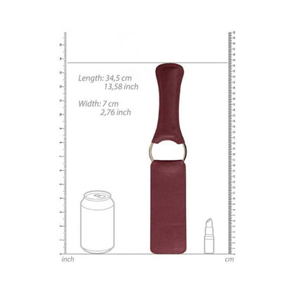 Ouch Halo Paddle Burgundy
