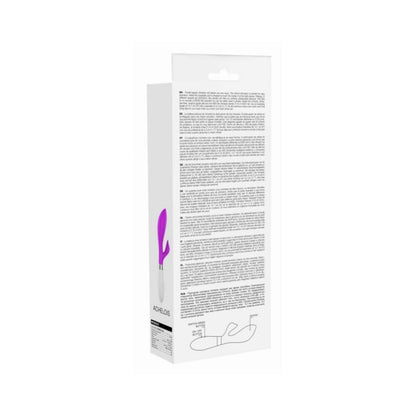 Luna Neon Achelois Ultra-soft Silicone Dual Stimulator Fuchsia