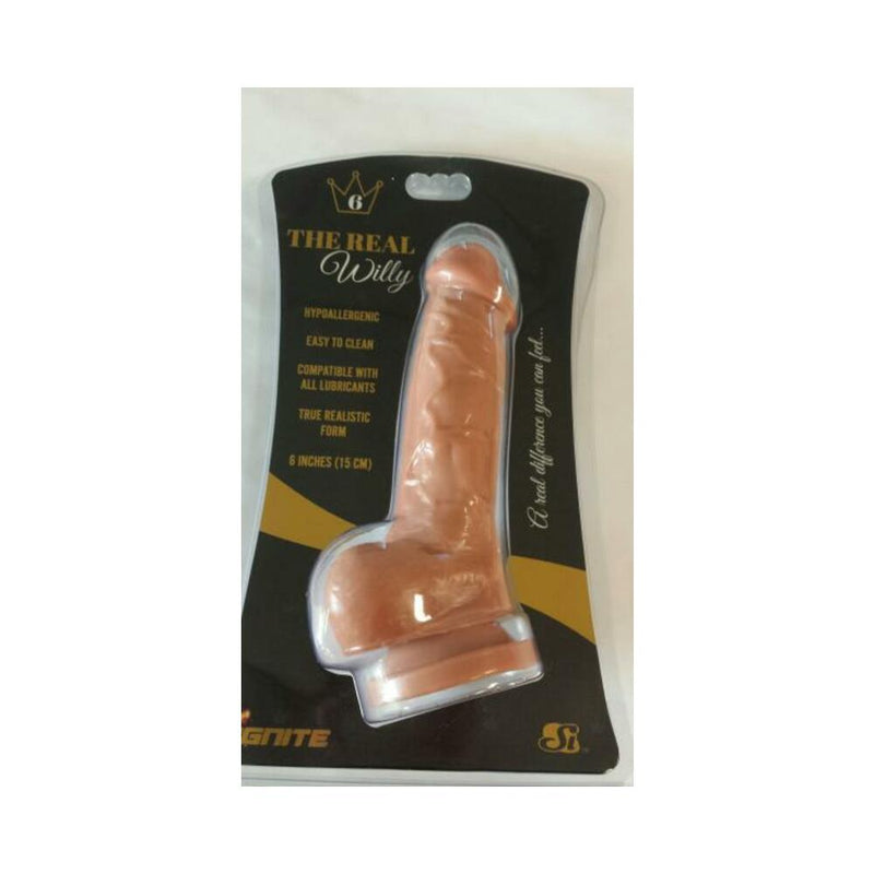 Real Willy 6 inches Caramel Tan Dildo
