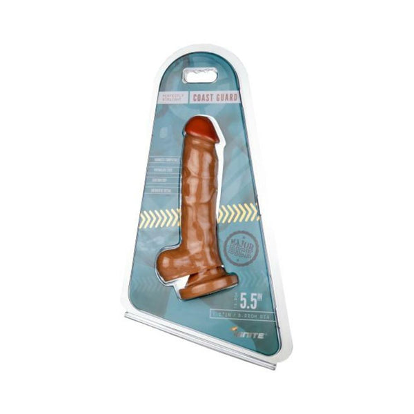 Major Dick Coast Guard Caramel Dildo