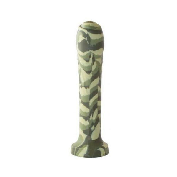 Major Dick Commando Uncut Green Camo Dong