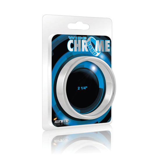 Wide Chrome Band 2.25"
