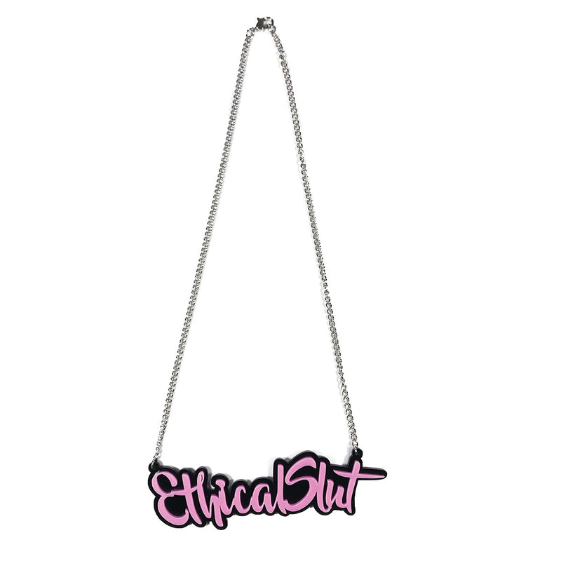Geeky &amp; Kinky Ethical Slut Necklace