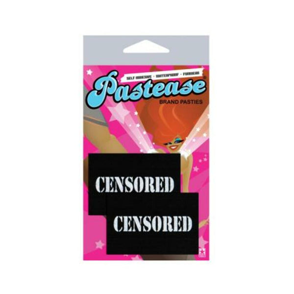 Censored Bar Black Pasties O/S