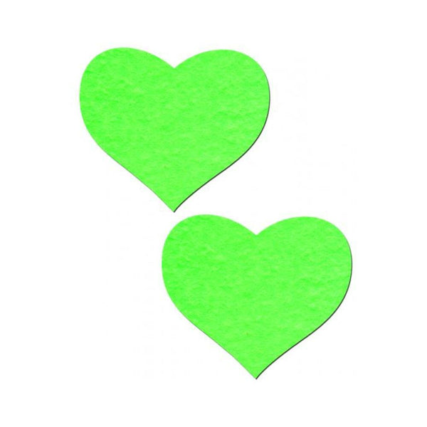 Heart Glow In The Dark Pasties O/S