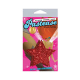 Rockstar Red Glitter Pasties O/S
