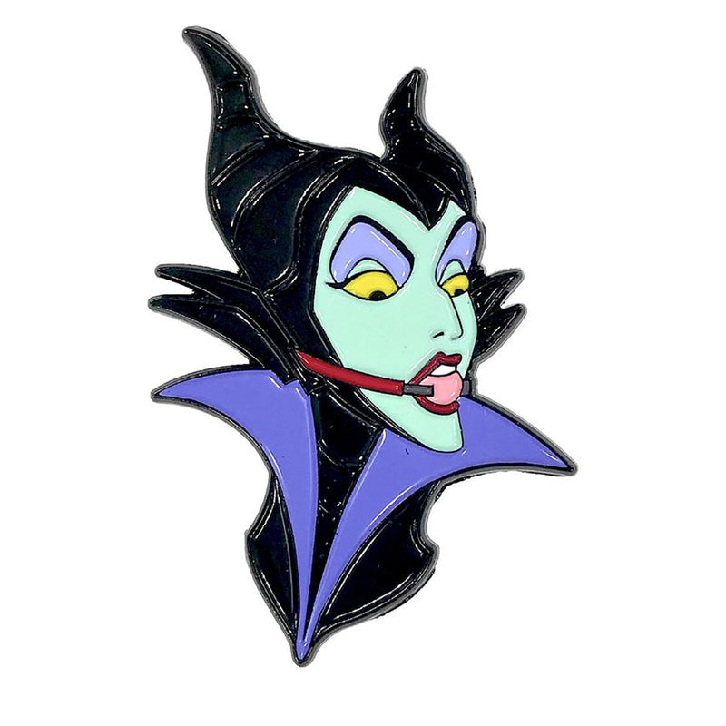 Geeky &amp; Kinky Maleficent Ballgag Pin