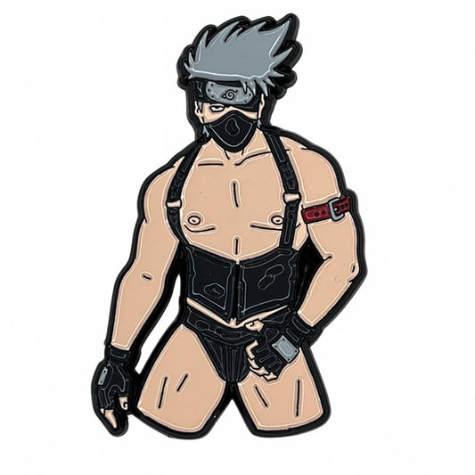 Geeky &amp; Kinky Scarecrow of the Field Grey Hair Pin