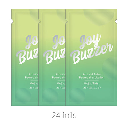 Joy Buzzer Mojito Twist Foil - 4 ml Pack of 24