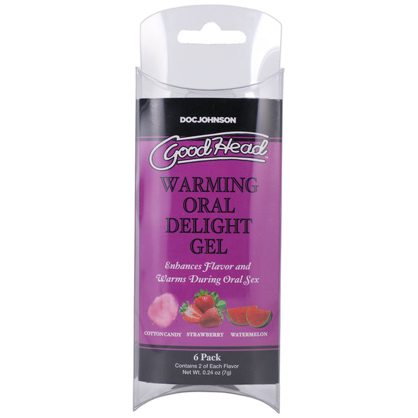 Goodhead Warm Oral Gel .24 6pk Asst