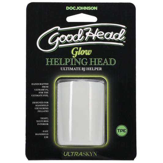 Goodhead Glow Helping Head Frost Green Glow