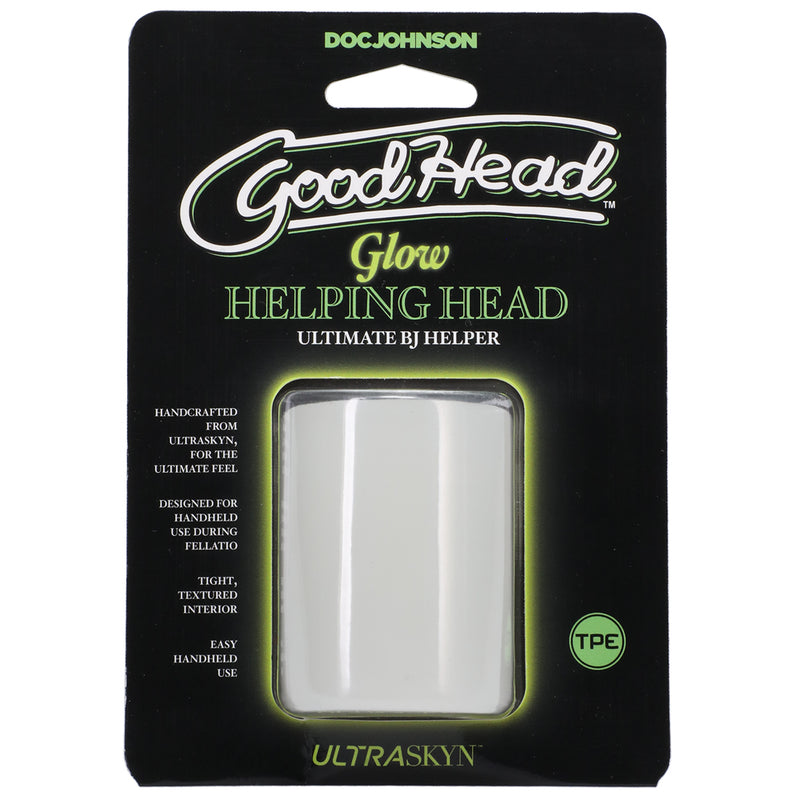 Goodhead Glow Helping Head Frost Green Glow