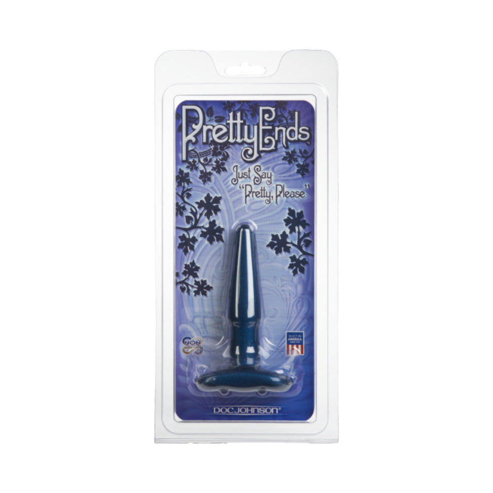 Pretty Ends Midnight Blue Small Butt Plug