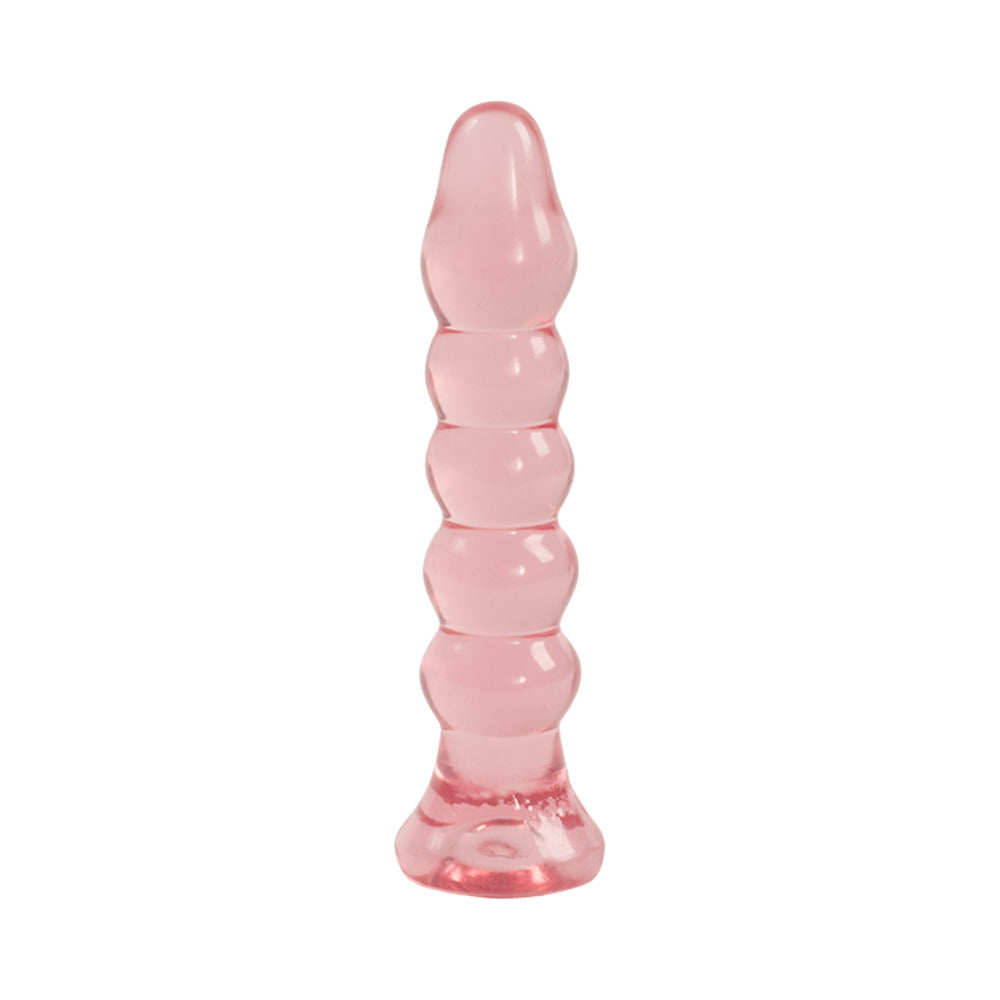 Crystal Jellie Anal Plug 6 Pink