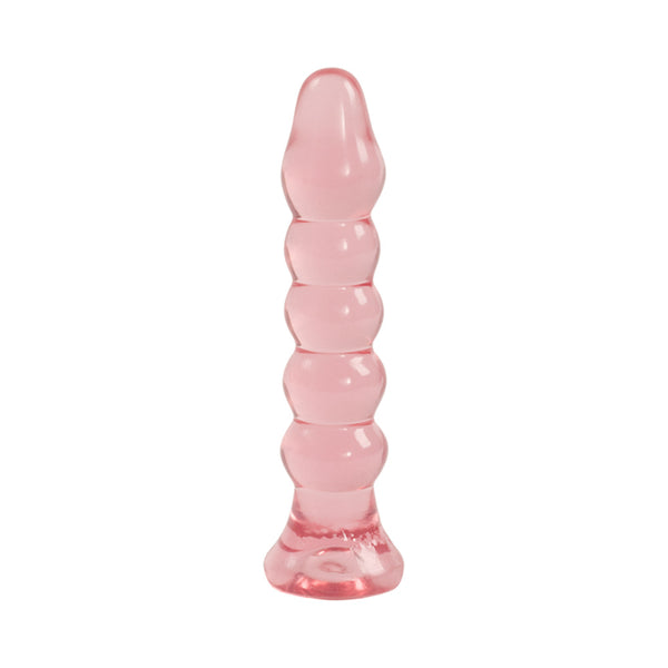 Crystal Jellie Anal Plug 6 Pink