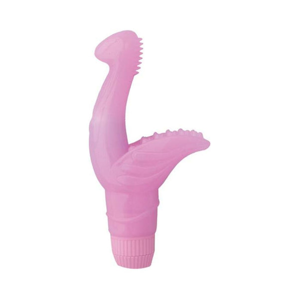 Clit hugger g spot pleaser pink vibrator