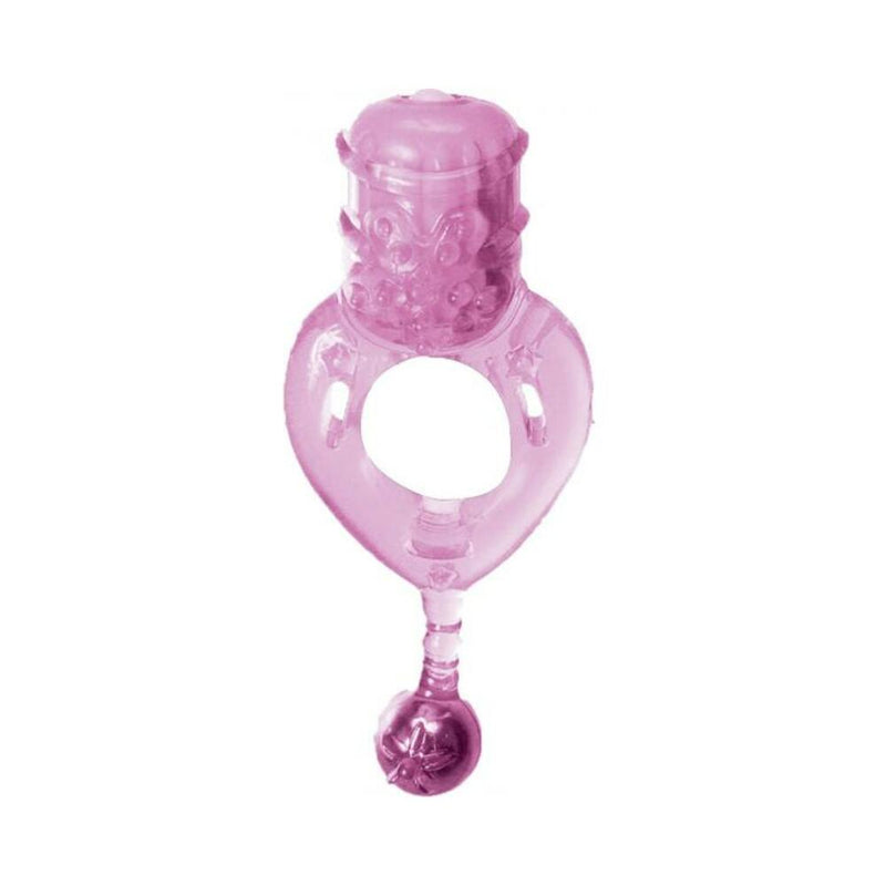 The Macho Ecstacy Ring 7 Speed Vibrating Cockring Purple