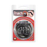 Macho Supreme Stamina Snap On Duo Ring Black