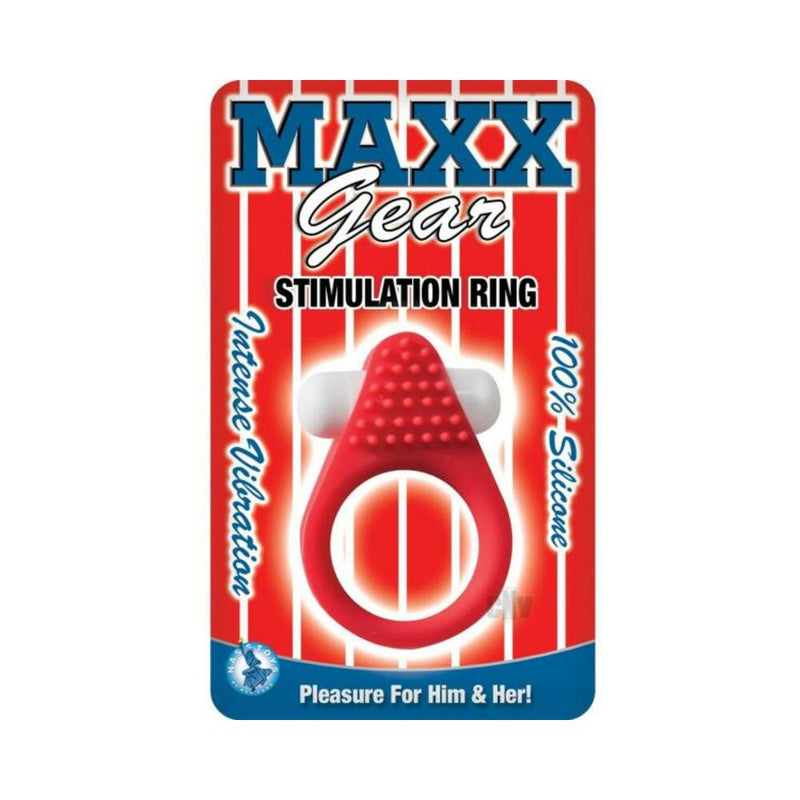 Maxx Gear Stimulation Ring Red
