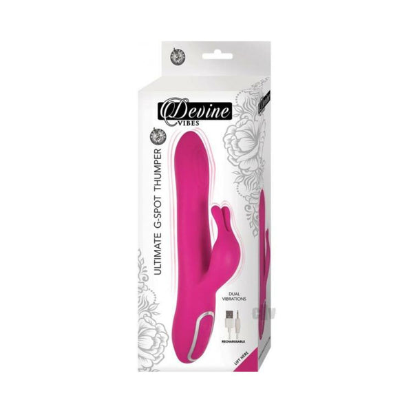 DEVINE VIBES ULTIMATE G-SPOT THUMPER PINK
